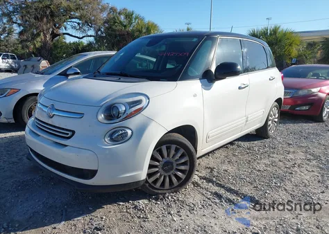 2014 Fiat 500L Easy z USA, uszkodzony, nr VIN ZFBCFABH2EZ001922